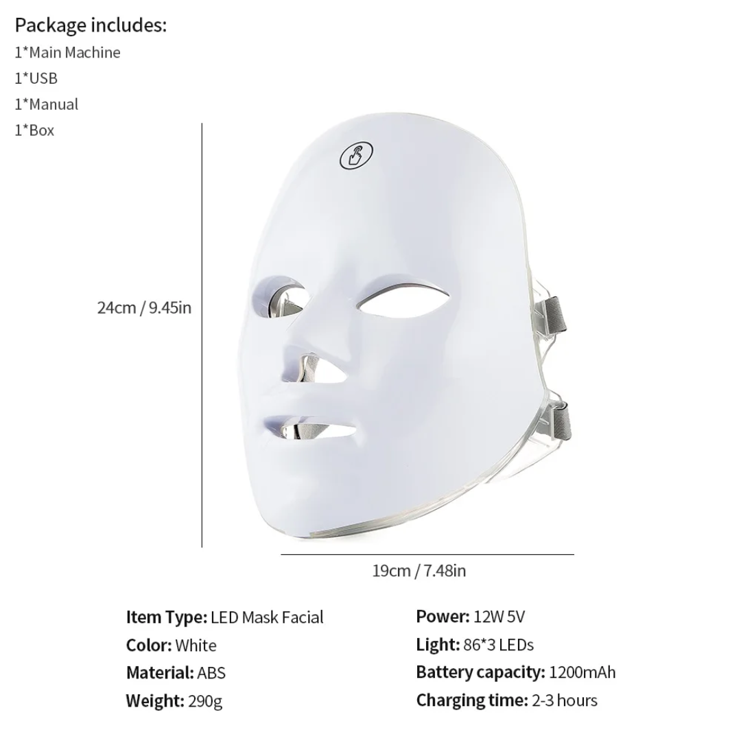 Máscara LED Glow Anti-Edad